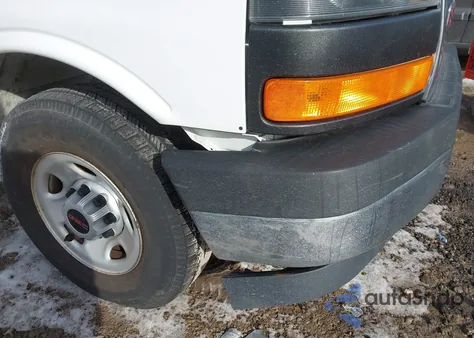 2017 GMC Savana 2500 Work Van z USA, uszkodzony, nr VIN 1GTW7AFF8H1908662